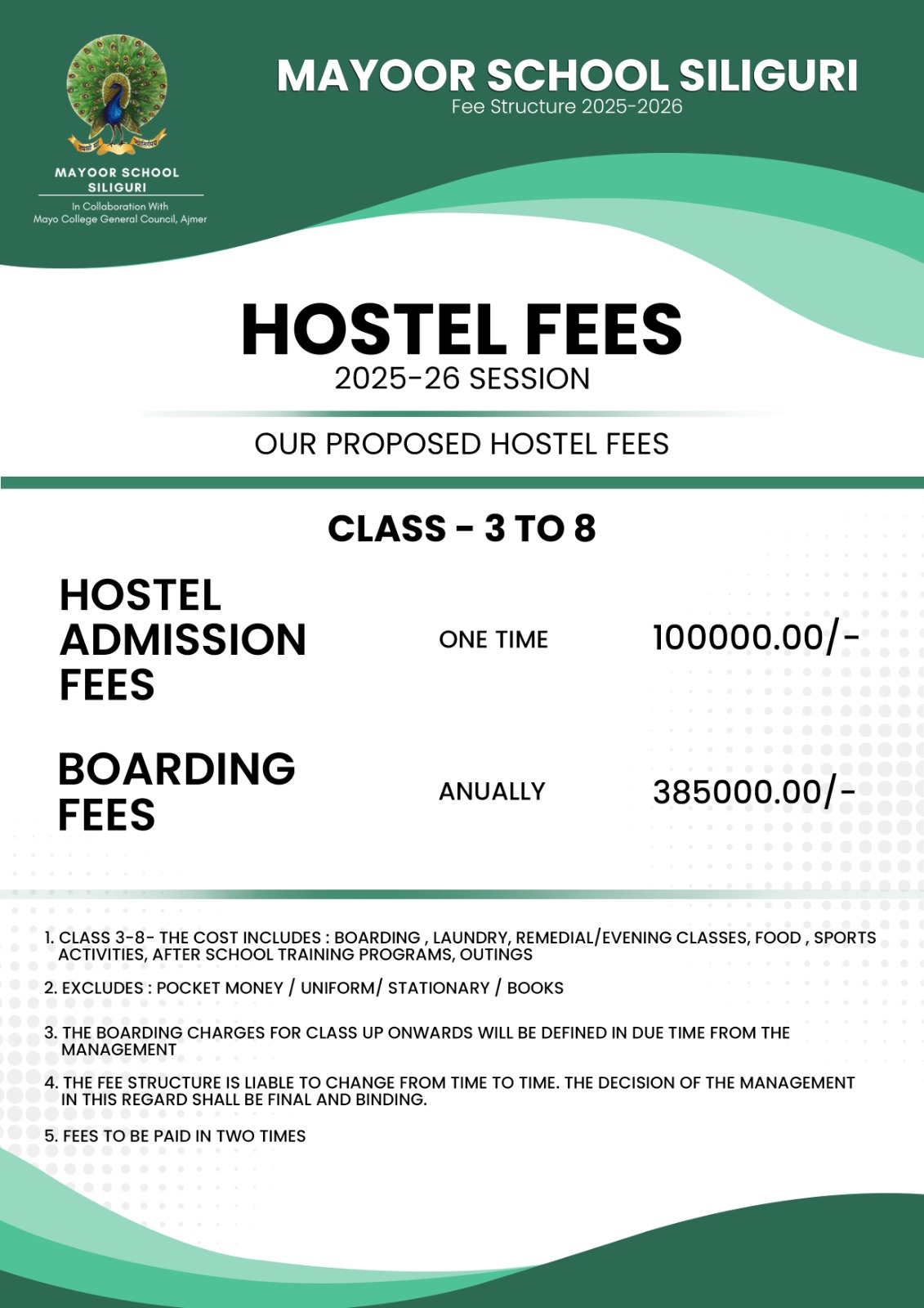 Hostel Fees